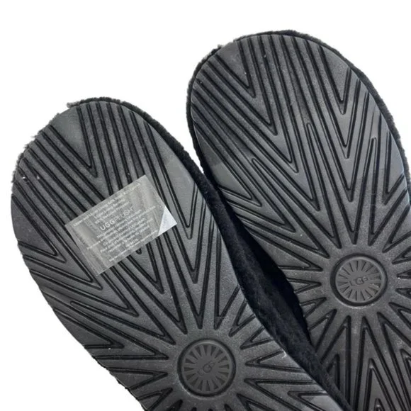 NEW UGG Men's Fluff You Slipper in Black Size 11 Slides - No box - Picture 3 of 5